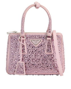 Mini Galleria Crystal, Satin/Strass, Pink, MII, DB/B/S, 3*